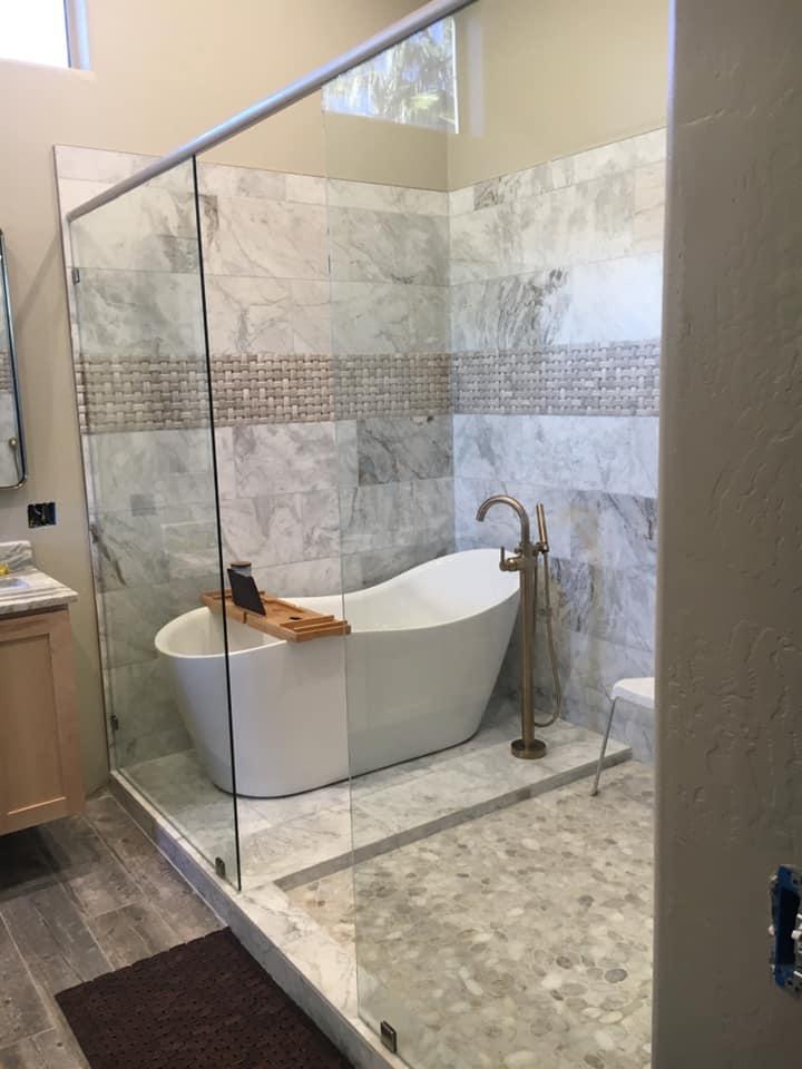 Luxury bathroom remodel with spa-inspired design in Mesa, Arizona